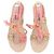 Sandali Dior T.EU 37 Tessuto Rosa - vista 6