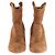 BA&SH Botas de tornozelo T.EU 38 Camurça - vista 4