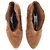 BA&SH Botas de tornozelo T.EU 38 Camurça - vista 6