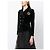 Chanel Ikonische CC-Weizen-Patch-Veloursjacke Schwarz - Ansicht 3
