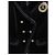 Chanel Ikonische CC-Weizen-Patch-Veloursjacke Schwarz - vista 8