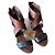 Louis Vuitton Kalbsleder Monogramm Horizont Sandalen mit Absatz Hellbraun