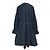 Abrigo trench acampanado Corsage Lanvin Primavera 2005 FR46/UK18 Azul - vista 4
