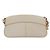 LOUIS VUITTON Suhari Lockit Clutch Bag Pelle Bianca M95629 LV Auth 94716A Bianco - vista 2