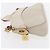 LOUIS VUITTON Suhari Lockit Clutch Bag Pelle Bianca M95629 LV Auth 94716A Bianco - vista 4