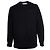 Y3 Y-3, suéter negro de cuello redondo