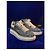 Sneakers Oversized Alexander McQueen Donna 38 Argento Bianco Turchese - vista 2