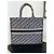 Dior Book Tote Tasche Blau Stoff - Ansicht 5