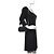 Sac Barrel en cuir de veau noir BURBERRY - vue 3