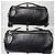 Sac Barrel en cuir de veau noir BURBERRY - vue 6