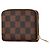 Monedero Zippy Damier Louis Vuitton Castaño - vista 2