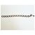 Choker Chanel in metallo argento Silver hardware - vista 5