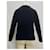 Iris & Ink Pullover mit V-Ausschnitt aus schwarzer Wolle - Ansicht 8