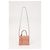 Alaïa Borsa Alaia Leonie in pelle marrone Rosso - vista 8