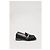 Mocassini a catena impreziositi da cristalli Stuart Weitzman in suede nero - vista 9