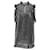 Sacai Sequined Sleeveless Top in Grey Nylon Polyester  ref.1751899