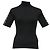 Off White Off-White Bold Arrow Band Turtleneck Top in Black Polyester