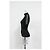 Off White Off-White Bold Arrow Band Turtleneck Top in Black Polyester - view 7