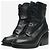 Robert Clergerie Bottes noires à lacets - taille EU 40 - vue 2