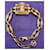 Pulsera Petit Malle Louis Vuitton Dorado Marrón claro - vista 10