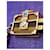Pulsera Petit Malle Louis Vuitton Dorado Marrón claro - vista 7