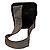 Echtes Prada 99 AW Archive Canvas- und Leder-Brusttasche Mini-Bodybag Grau - Ansicht 2