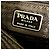 Echtes Prada 99 AW Archive Canvas- und Leder-Brusttasche Mini-Bodybag Grau - Ansicht 7