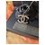 Chanel Collana CC B17C Logo in oro invecchiato Matelassé GHW con cristalli in scatola D'oro - vista 8