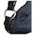 Yves Saint Laurent Sac Mombasa en denim authentique YSL Tom Ford rare et grand Bleu  - vue 2