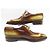 NOVE SCARPE CORTHAY CASANOVA 11 44 OXFORD CUOIO PATINATO MARRONE - vista 2