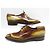 NOVE SCARPE CORTHAY CASANOVA 11 44 OXFORD CUOIO PATINATO MARRONE - vista 3