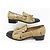 NEUF CHAUSSURES GUCCI 725804 MOCASSINS A PAMPILLES PYTHON 7.5 41.5 LOAFERS - vue 3