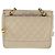 CHANEL Sac à épaule Matelassé Chaîne Cuir Caviar Beige CC Auth bs18887 - vue 13