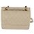 CHANEL Sac à épaule Matelassé Chaîne Cuir Caviar Beige CC Auth bs18887 - vue 2
