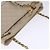 CHANEL Sac à épaule Matelassé Chaîne Cuir Caviar Beige CC Auth bs18887 - vue 6