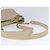 CHANEL Sac à épaule Matelassé Chaîne Cuir Caviar Beige CC Auth bs18887 - vue 7