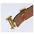 Hermès Cinturón HERMES Constance Cinturón de Cuero 32,3" Negro Oro Auth bs17456 Dorado - vista 10