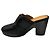 Chanel Black Quilted Leather CC Turnlock Clogs - view 3