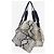 Rochas Borsa a spalla in pelle di serpente neutra - vista 2