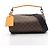 Borsa Soft Polochon MM Louis Vuitton Marrone D'oro Arancione - vista 2
