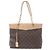 Borsa tote Pallas Shopper Monogram Dune di Louis Vuitton Marrone Beige