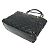 Chanel Matelassé Kette Damen Caviar-Leder Tote Bag Schwarz Marineblau - Ansicht 2