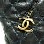 Chanel Matelassé Kette Damen Caviar-Leder Tote Bag Schwarz Marineblau - Ansicht 9