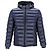 Giacca trapuntata Boss Hugo Boss in nylon blu navy Azul Azul marinho