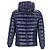 Giacca trapuntata Boss Hugo Boss in nylon blu navy Azul Azul marinho - vista 3