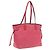 PRADA Nylon Tote Bag in Pink Silver authentisch mr613 Silber
