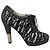 Stivaletti CHANEL T.EU 37.5 Tessuto Nero - vista 9
