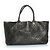 Bottega Veneta, Tote cabas metallico limitato Nero Argento