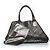 Bottega Veneta, Tote cabas metallico limitato Nero Argento - vista 3