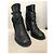 Botines CHANEL T.EU 37 Cuero Negro - vista 3